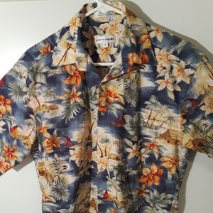 Pierre Cardin Hawaiian shirt. Sz. M